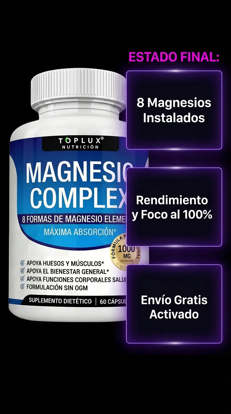 Magnesio Complex 8 Elementos