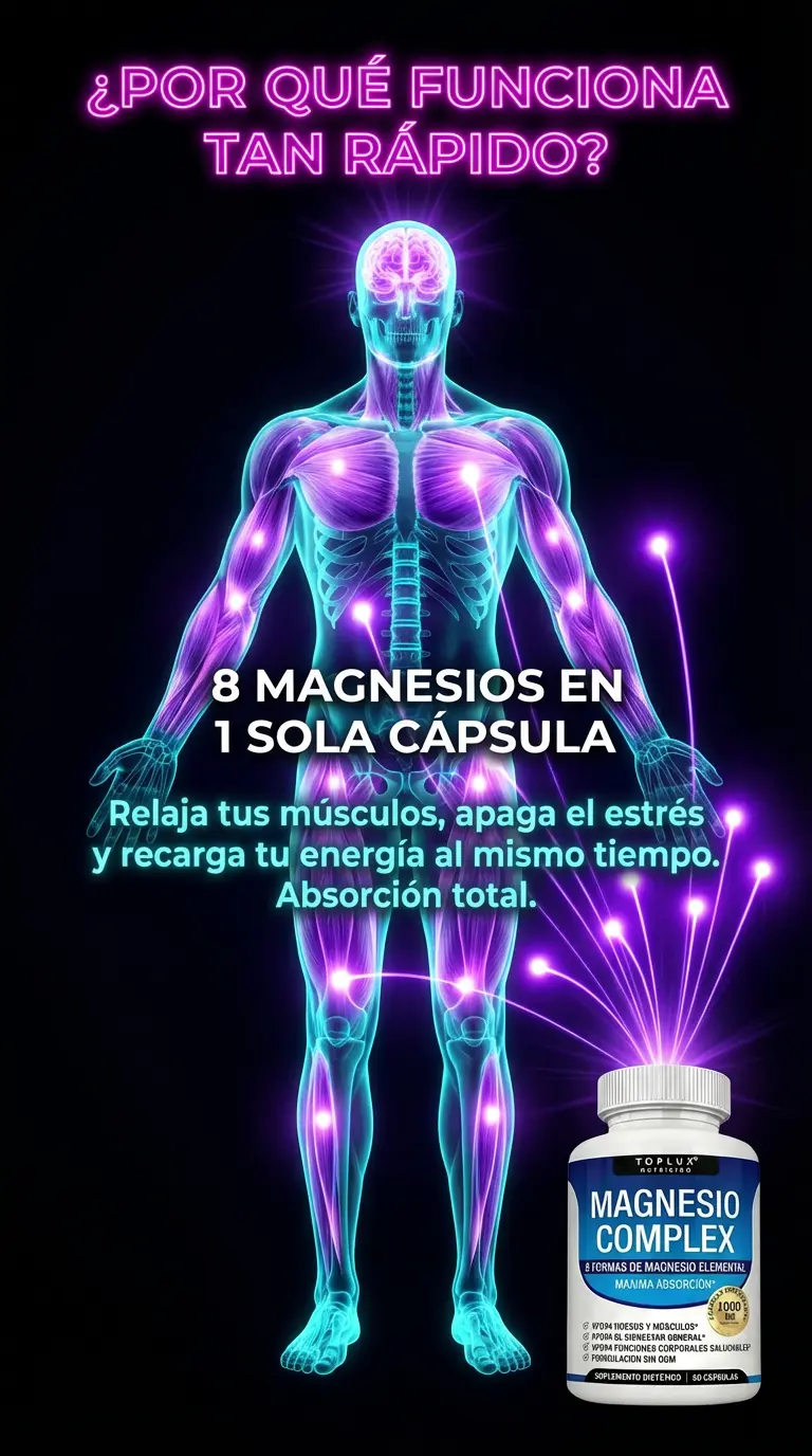 Magnesio Complex 8 Elementos